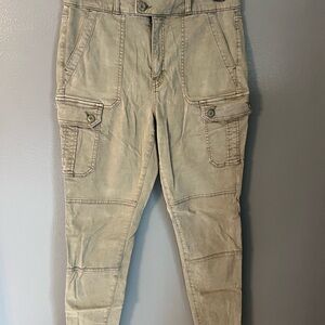 American Eagle Outfitters Skinny Cargo Pants - Olive